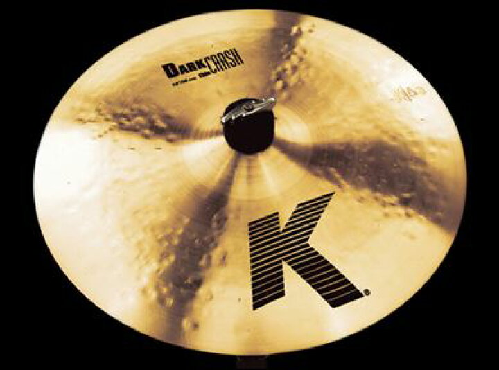 楽天市場】K.Zildjian ジルジャン シンバル Dark Crash Thin/15 