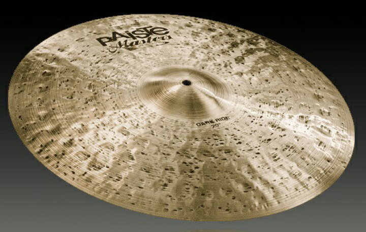 楽天市場】PAiSTe Masters Dark Ride 20″ パイステ シンバル 