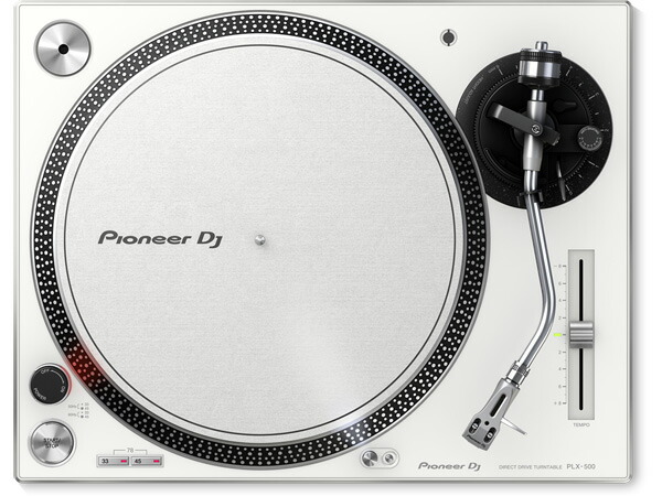 高品位なアナログレコードサウンドでDJプレイが可能な ダイレクトドライブターンテーブル ご予約受付中 Pioneer DJ TURNTABLE DIRECT DRIVE 56％以上節約 2021激安通販 パイオニア PLX-500-W