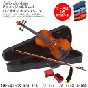 Carlo giordano カルロ・ジョルダーノ バイオリン セット VS-1W 【サイズ 4/4、3/4、1/2、1/4、1/8、1/10、1/16】
