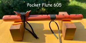 HIGH SPIRITS FLUTES CfBAt[g Pocket Flute "G" Cedar 605