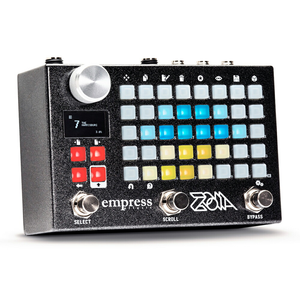 ZOIAはペダルのかたちをしたフル機能のモジュラーシステムです Empress Effects ZOIA modular 【大放出セール】 system pedal お手軽価格で贈りやすい