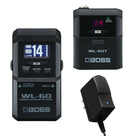 BOSS WL-60【電源アダプターセット】ボス ワイヤレスシステム ペダルタイプ