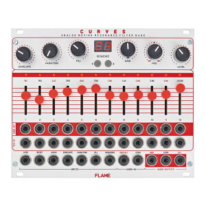 FLAME CURVES Analog Moving Resonance Filter Bank