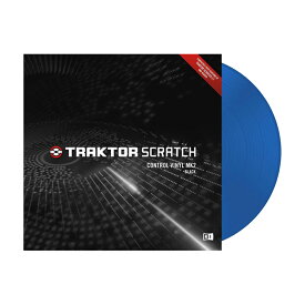 Native Instruments TRAKTOR SCRATCH Control Vinyl MK2 Blue