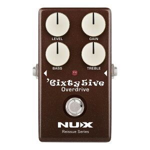 NUX '6ixty5ive OD �M�^�[ �G�t�F�N�^�[ �I�[�o�[�h���C�u