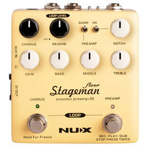 NUX Stageman Floor (NAP-5) Acoustic Preamp & DI