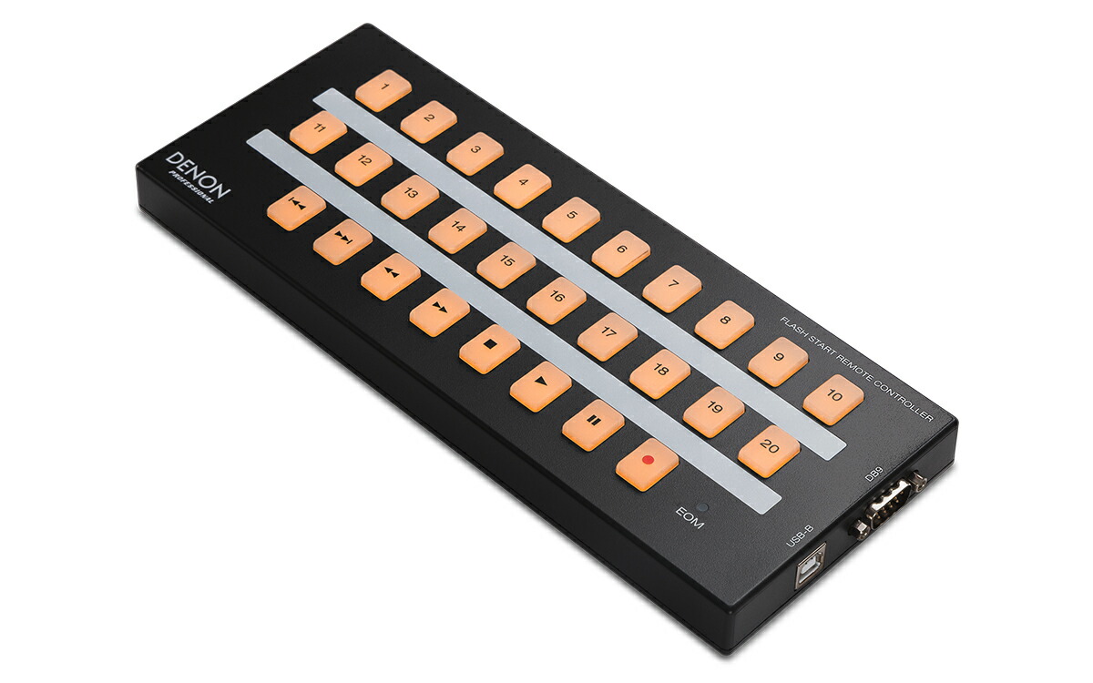 デノン RS-232C リモート コントローラー DENON PROFESSIONAL 待望 -RS-232C 新色追加 FLASH CONTROLLER- 送料無料 START REMOTE