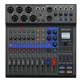ZOOM LiveTrak L-8 ズーム ミキサー レコーダー