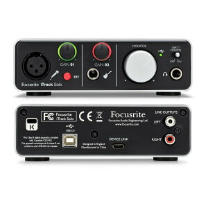 Focusrite iTrack solo Lightning tH[JXCg