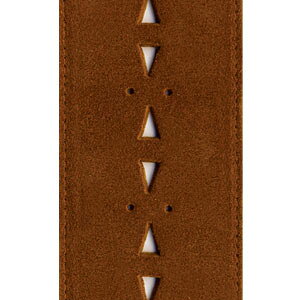 Planet Waves /25PRF05 HONEY SUEDE APACHE Vented Leather Strap Collection