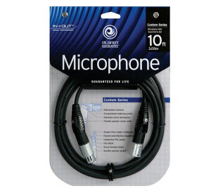 Planet Waves /PW-MS-25 25ft. XLR Female to 1/4"(6.35mm) Connector Custom Series Swivel XLR Cable