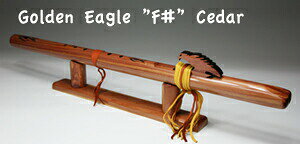 HIGH SPIRITS FLUTES CfBAt[g Golden Eagle "F#" Cedar (105-C)