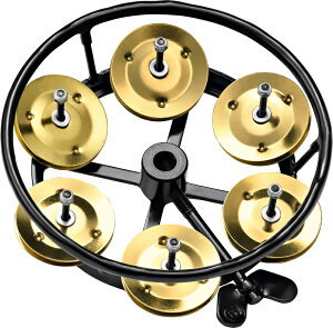 MEINL PERCUSSION THH1B-BK �v���t�F�b�V���i���n�C�n�b�g�^���o���� Brass jingles, black