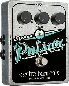 electro-harmonix Stereo Pulsar -Variable Shape Analog Tremolo-