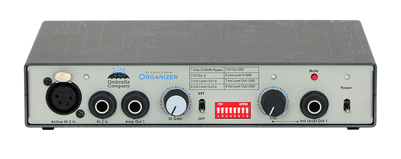 DI リバースDI レベルコンバーターを集約した高音質 多機能ツール Umbrella Company Converter SIGNALFORM 売店 送料無料 Level ORGANIZER 在庫あり Reverse