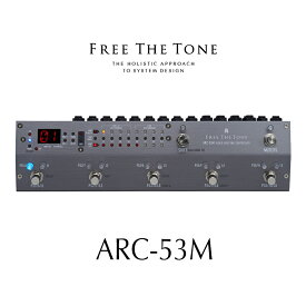 Free The Tone フリーザトーン ARC-53M Audio Routing System スイッチャー SILVER シルバー