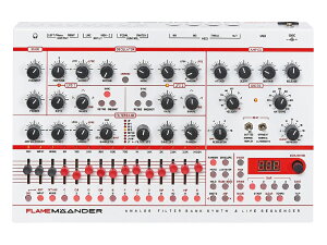 FLAME MANDERiA_[j -Analog Filter Bank Synth & Live Sequencer-