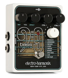 electro-harmonix BASS 9 Bass Machine ベースサウンド ギターシンセ エフェクター