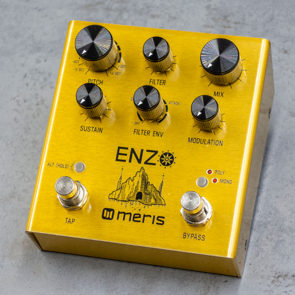 限定品 マルチボイス シンセサイザーペダル エフェクター meris Enzo Instrument Synthesizer- Voice 非売品 -Multi