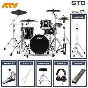 ATV aDrums artist STANDARD SET ADA-STDSET 3Cymbal tIvVZbg (17"Effect, VOy_)