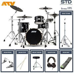 ATV aDrums artist STANDARD SET ADA-STDSET 3Cymbal tIvVZbg (17"China, cCy_)