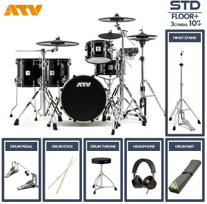 ATV aDrums artist STANDARD SET ADA-STDSET 2tA^ 3Cymbal tIvVZbg (10"Splash, cCy_)