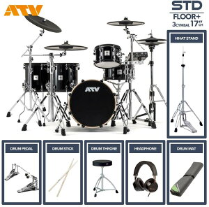 ATV aDrums artist STANDARD SET ADA-STDSET 2tA^ 3Cymbal tIvVZbg (17"China, cCy_)