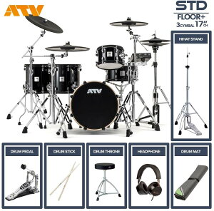 ATV aDrums artist STANDARD SET ADA-STDSET 2tA^ 3Cymbal tIvVZbg (17"China, VOy_)
