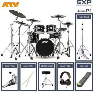 ATV aDrums artist EXPANDED SET ADA-EXPSET 4Cymbal �t���I�v�V�����Z�b�g (17China, �V���O���y�_��)