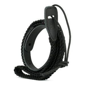 D'AddarioFabric Braided Mandolin Strap - Black [10MB01]