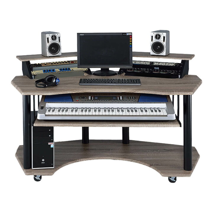 楽天市場】ProStyle KWD-200 OAK Home Recording Table【大型商品 