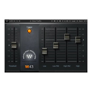 WAVES W43 Noise Reduction Plugin [���[���[�i][���[�J�[�v�����[�V����]
