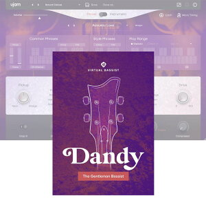 UJAM Virtual Bassist DANDY[���[���[�i]