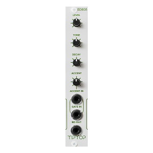 TIPTOP AUDIO BD808 Bass Drum - Drum Generator
