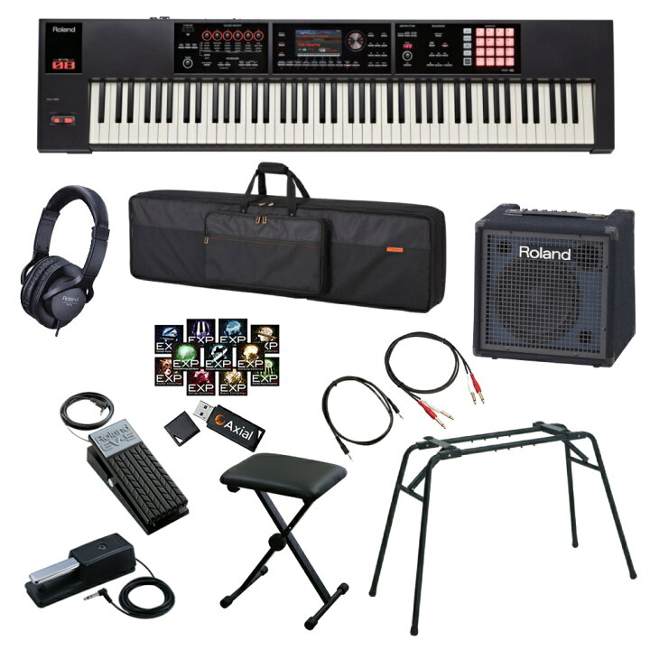 楽天市場】シンセサイザー Roland FA-08 ローランド純正アクセサリー 