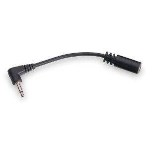 RockBoard by Warwick Power Ace Current Doubler Y Cable, 2 x 2.1 x 5.5 mm barrel plug (parallel) to 2.1 x 5.5 mm barrel socket [RBO POWER ACE Y CD]