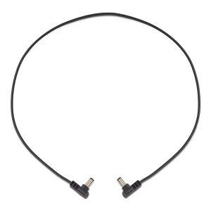 RockBoard by Warwick Flat Power Cable, Angled / Angled - 60 cm / 23 5/8 [RBO CAB POWER 60 AA]