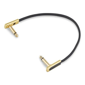 RockBoard by Warwick Gold Series Flat Patch Cable - 20 cm / 7 7/8 [RBO CAB PC F 20 GD]
