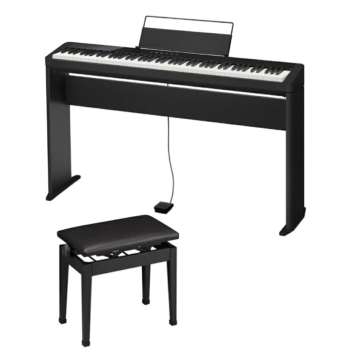 楽天市場】電子ピアノ CASIO PX-S1100 BK + CS-68PBK (専用スタンド) + 