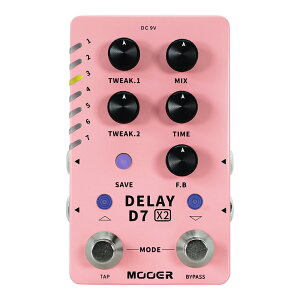 MOOER D7 X2 DELAY