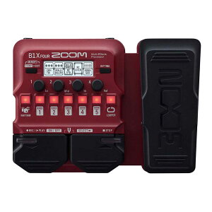 ZOOM B1X FOUR Bass Multi-Effects Processor