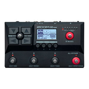 ZOOM B2 FOUR Effects & Amp Emulator
