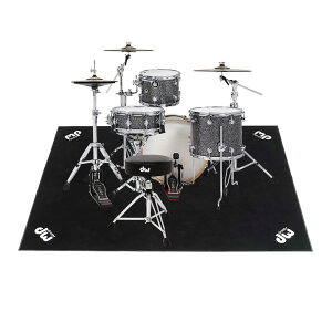 dw DWe 4-Piece Complete Bundle Kit Black Galaxy FinishPly Plus set