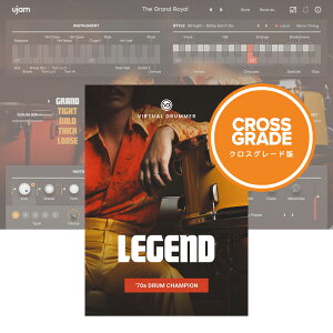 UJAM Virtual Drummer LEGEND ���C�����e�B [���[���[�i]