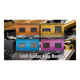 UNIVERSAL AUDIO UAD Guitar Amp Bundle [メール納品][メーカープロモーション 2/26まで]