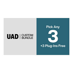UNIVERSAL AUDIO UAD Custom 3 Plus Bundle [[[i]