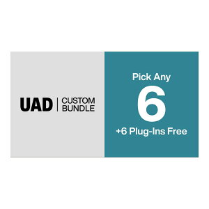 UNIVERSAL AUDIO UAD Custom 6 Plus Bundle [[[i]