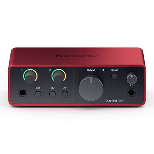 ��1,000�~OFF�N�[�|���z�z�� Focusrite Scarlett Solo Gen4