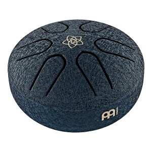 MEINL Sonic Energy 3 Pocket Steel Tongue Drum, A Major, Venus Flower, Navy Blue [PSTD2NBVF]